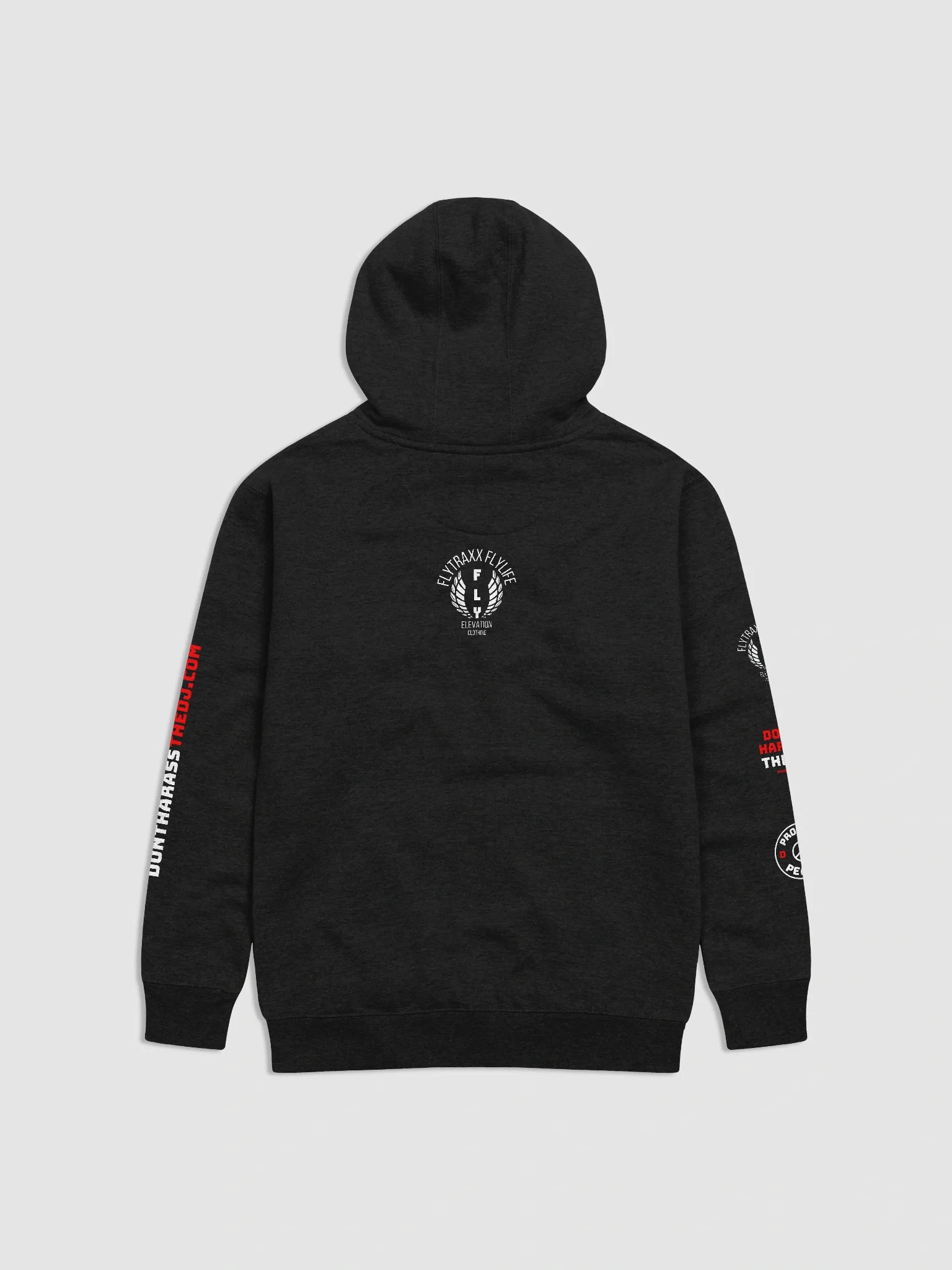 DONT HARASS THE DJ - Black Hoodie product image (10)