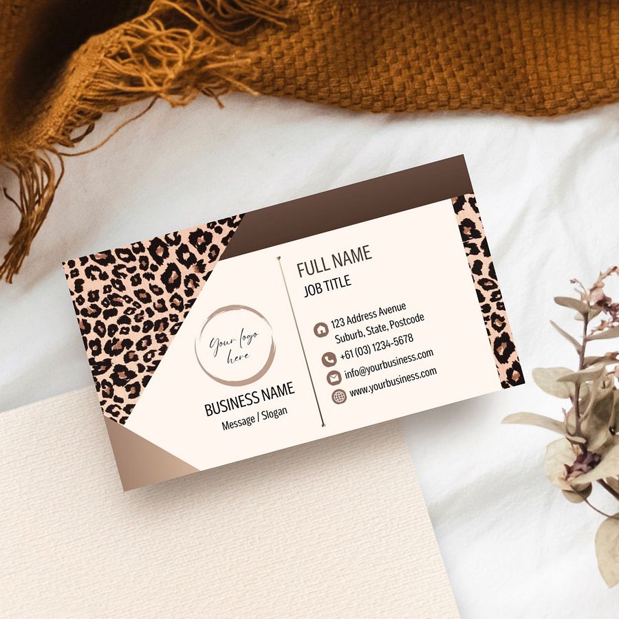 Leopard - Business Card Template product image (3)