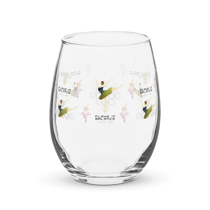 Flake in Balance Stemless Wine Glass product image (2)