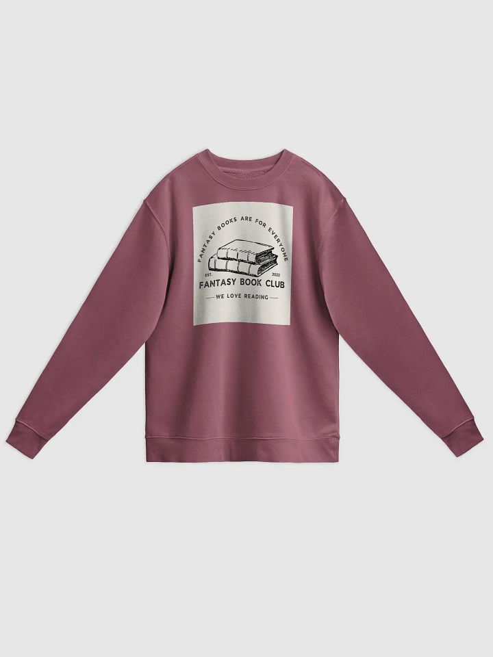 Fantasy Book Club: Fantasy Books Are For Everyone Comfort Color Sweatshirt product image (8)