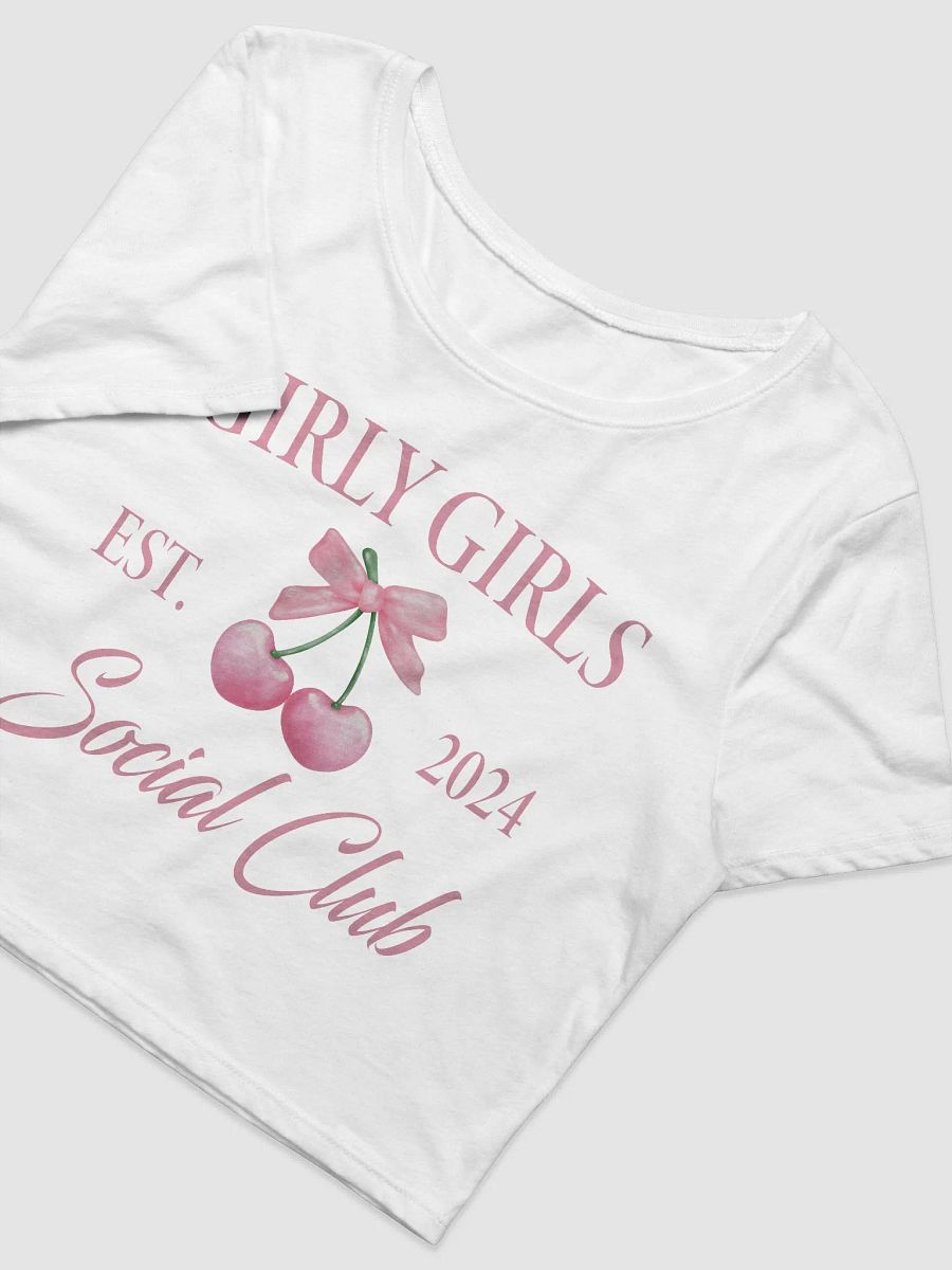 'Girly-Girls Social Club' Crop Tee product image (12)
