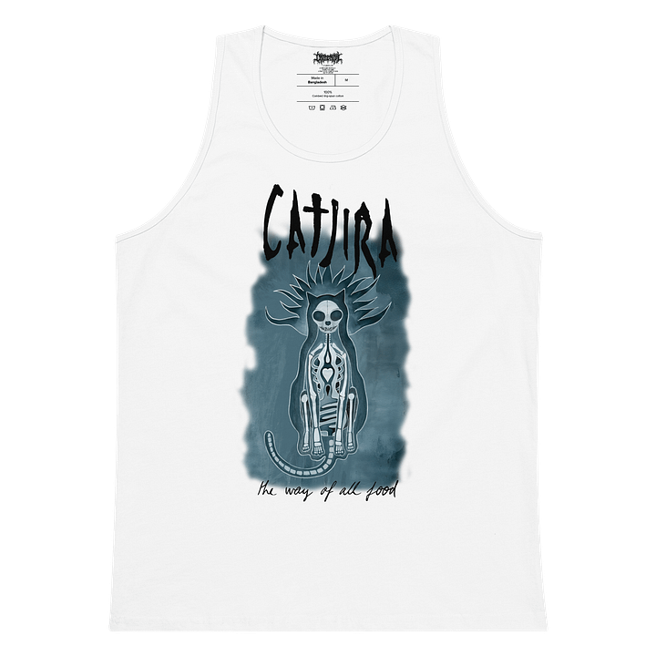 Catjira TWOF White tank top product image (1)