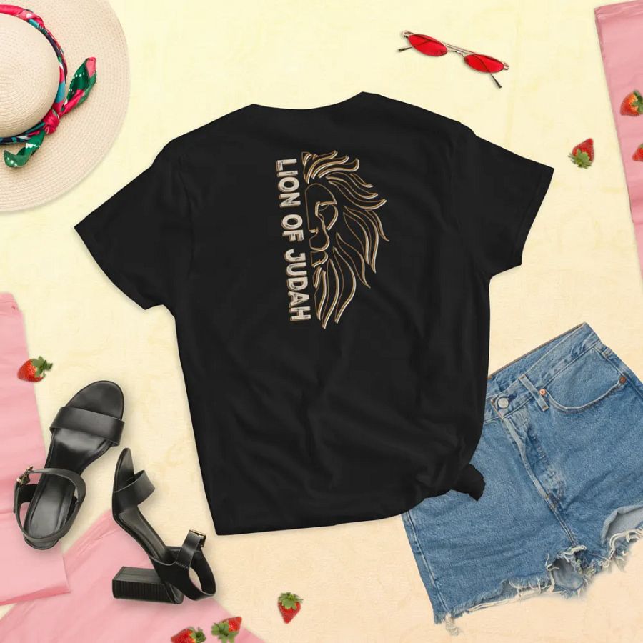 Revelation 5:5 | Fitted (Female) Shirt product image (10)
