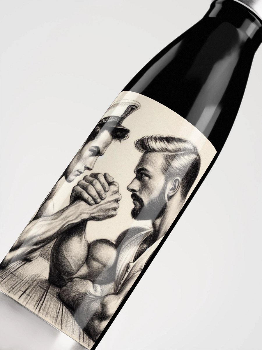 Up Close and Personal: Sailors – Tom of Finland Tribute Gay Pride Graphic Design Thermal Hot & Cold Flask product image (5)