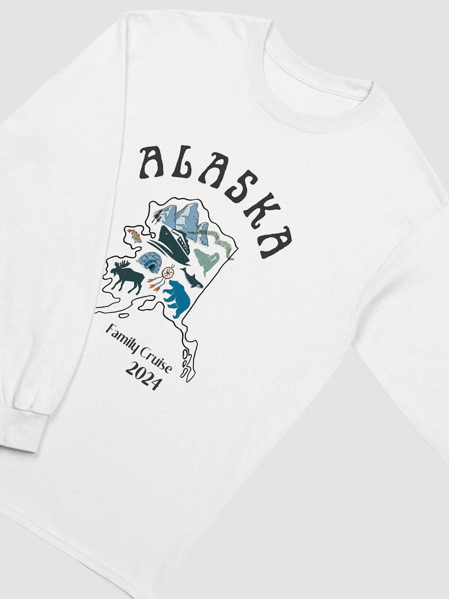 Unisex Longsleeve Adult Alaska Cruise Squad Light Shirt product image (4)