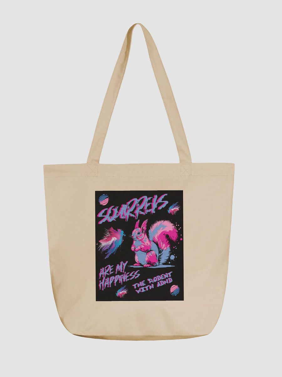 SQUIRRELS ARE MY HAPPINESS ECO TOTE product image (1)