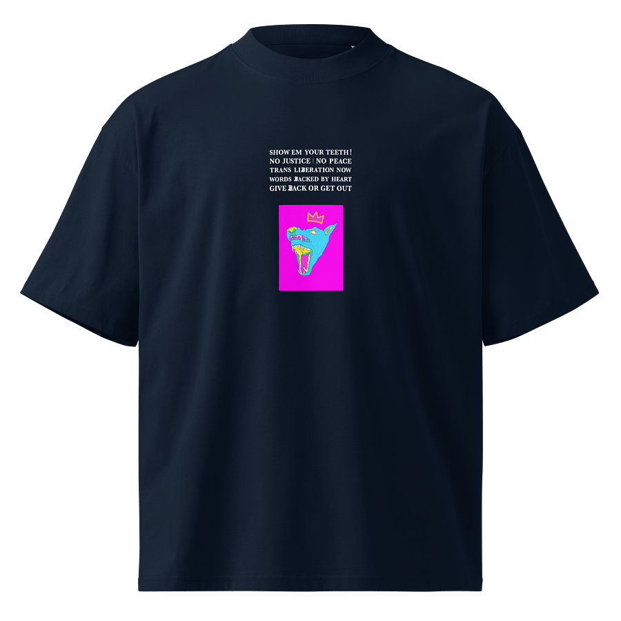Pride shirt navy product image (1)