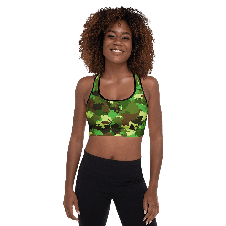 Padded Sports Bra-Bright Camo product image (1)