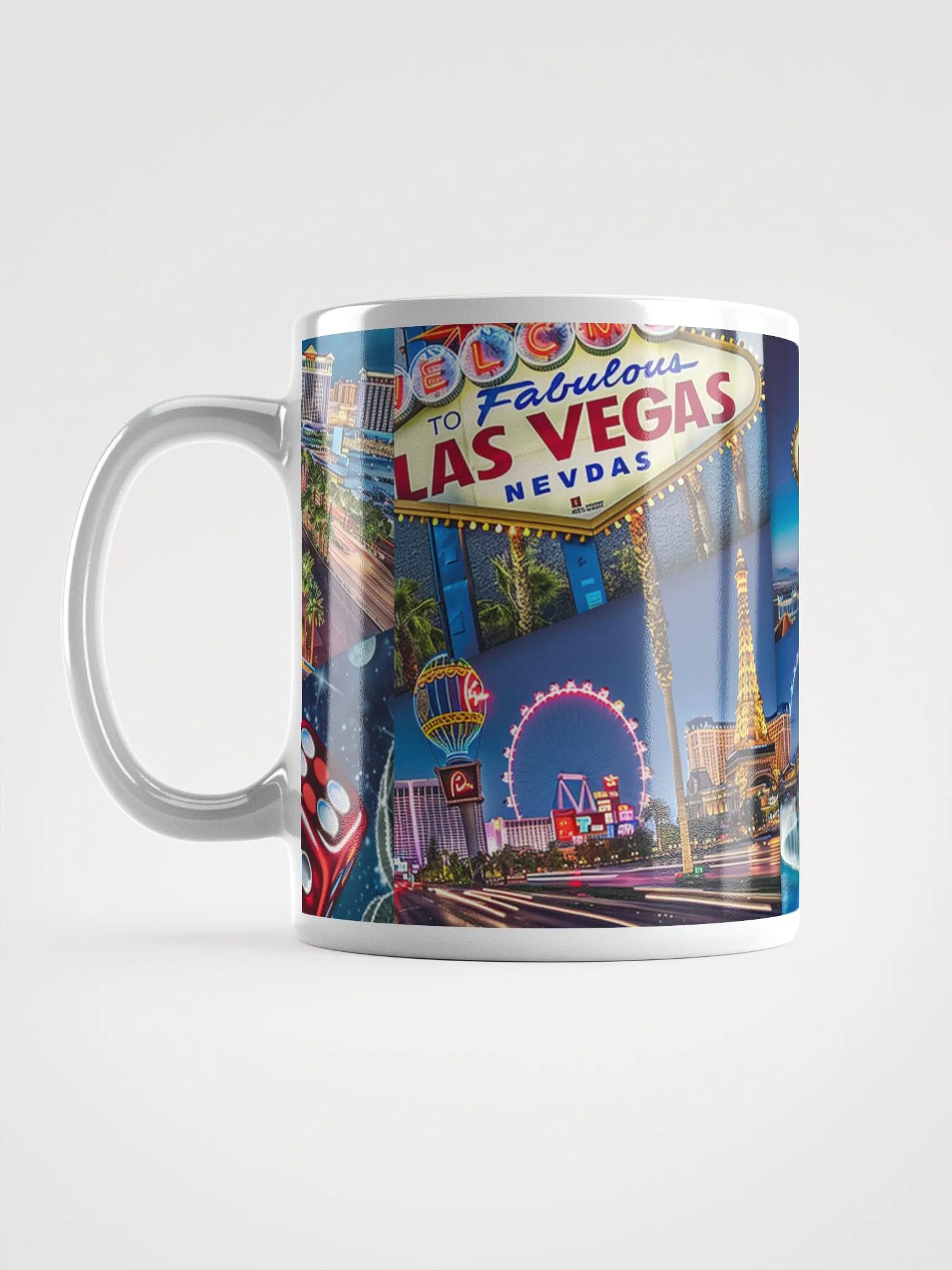Vibrant Las Vegas Collage Mug product image (16)