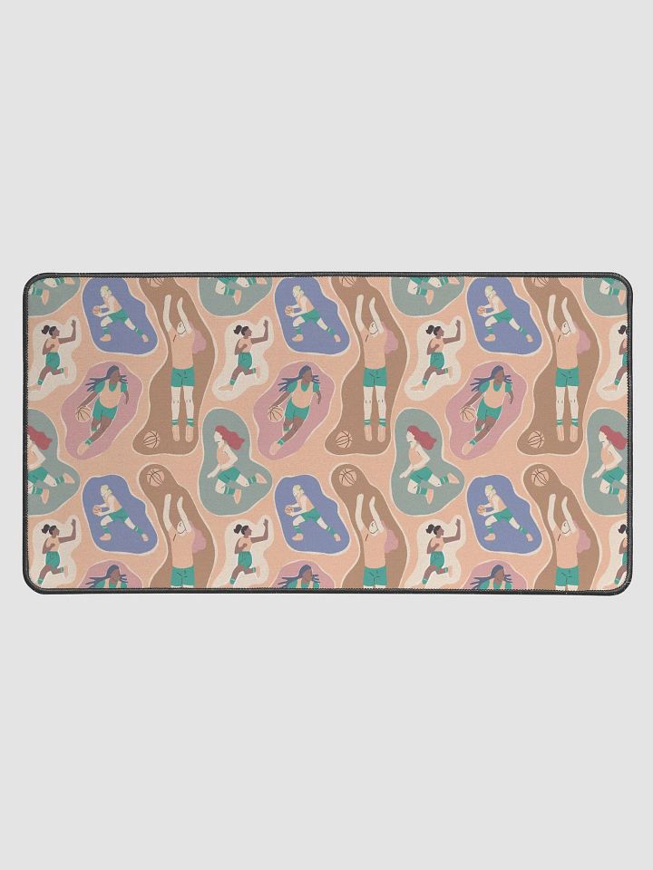 Empowered Play: Women's Basketball Elegance in Pantone Peach Fuzz product image (2)