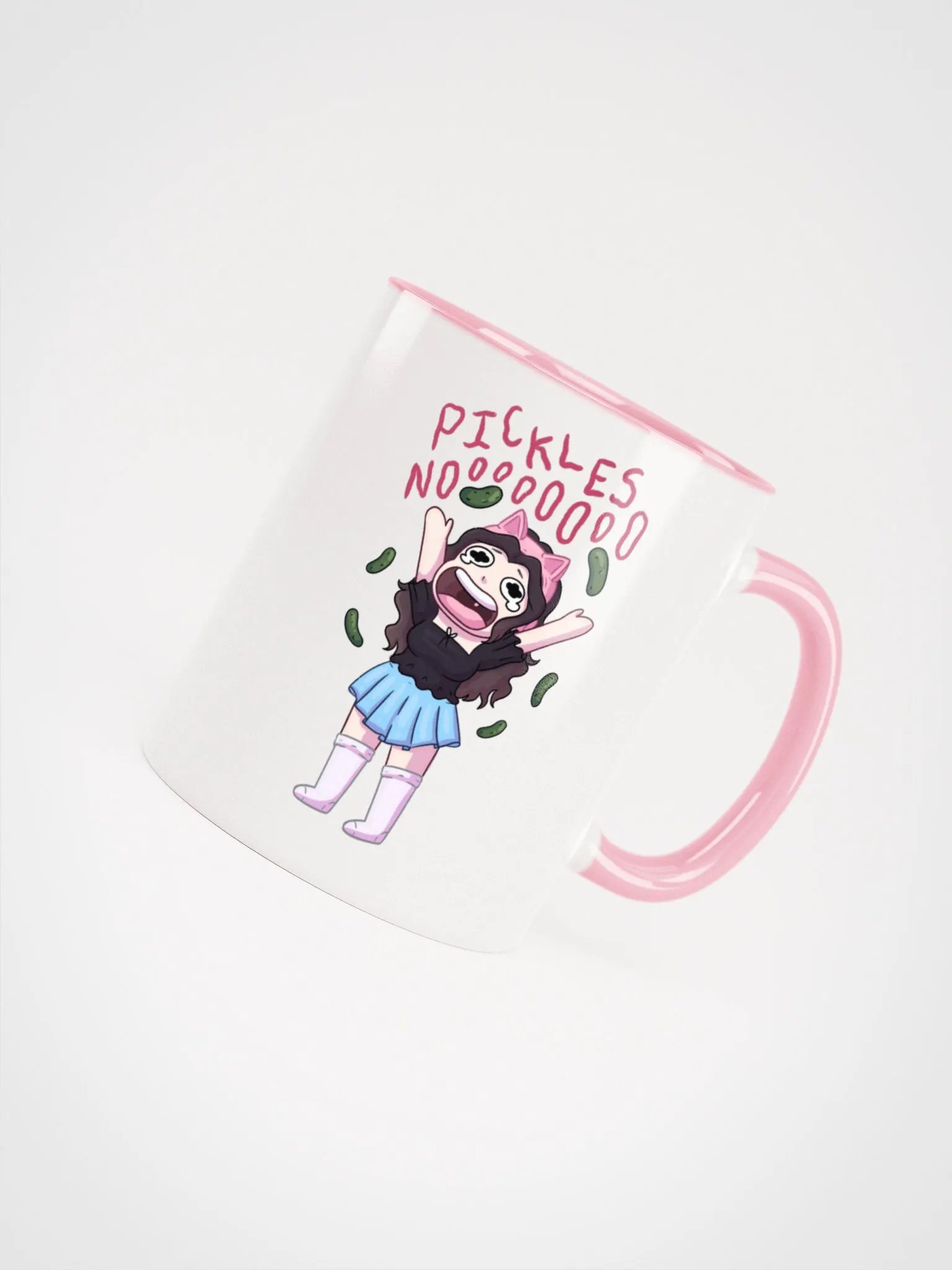 NOOOOO PICKLES Distressed Mug product image (33)