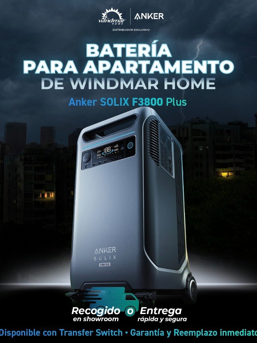 Anker SOLIX F3800 Plus – Generador Portátil de Energía 6000W (12000W Peak) product image (2)