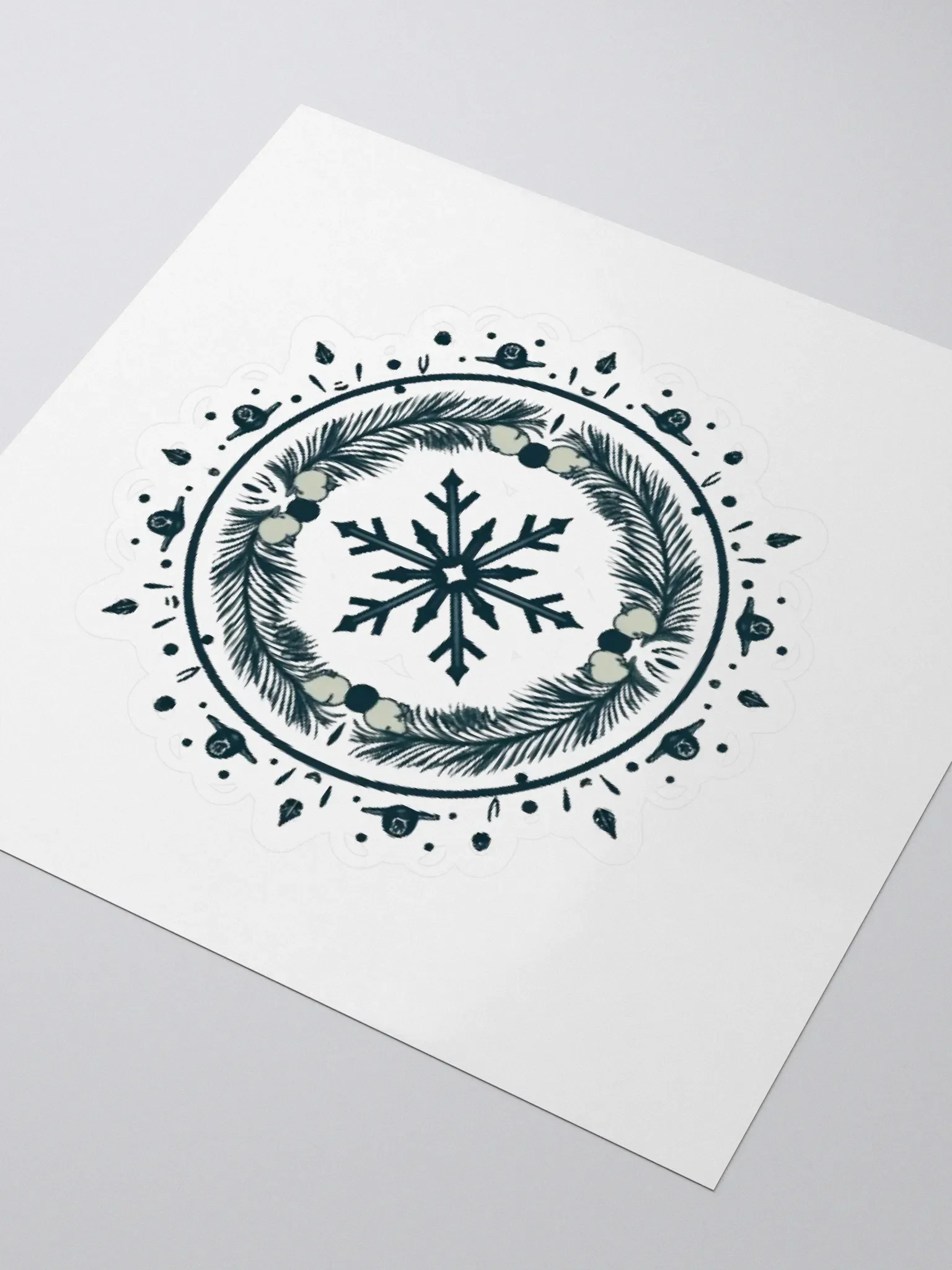 Symmetrical Serenity Kiss Cut Stickers product image (3)