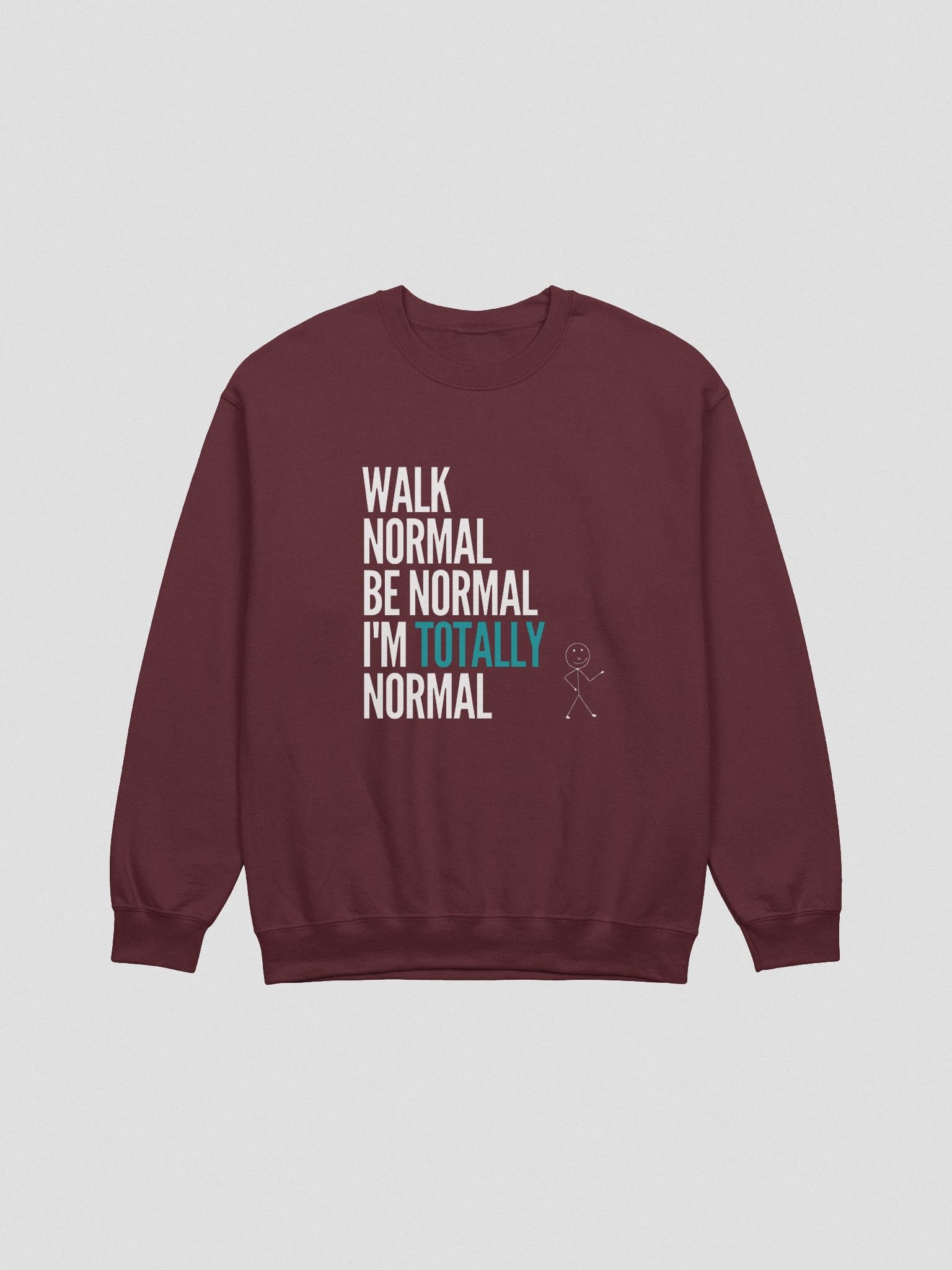 Totally Normal Crewneck Sweatshirt product image (1)