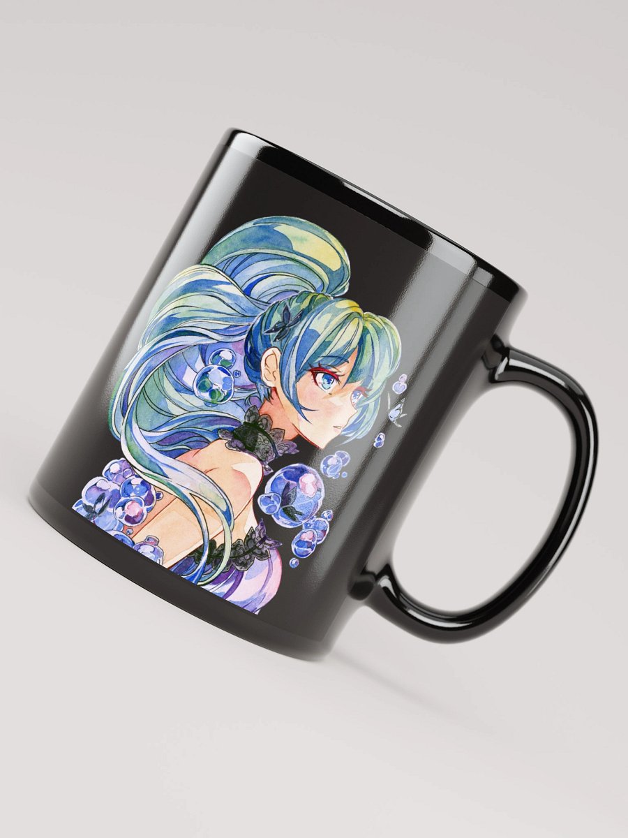 Bubble up from Dream Black Glossy Mug product image (7)
