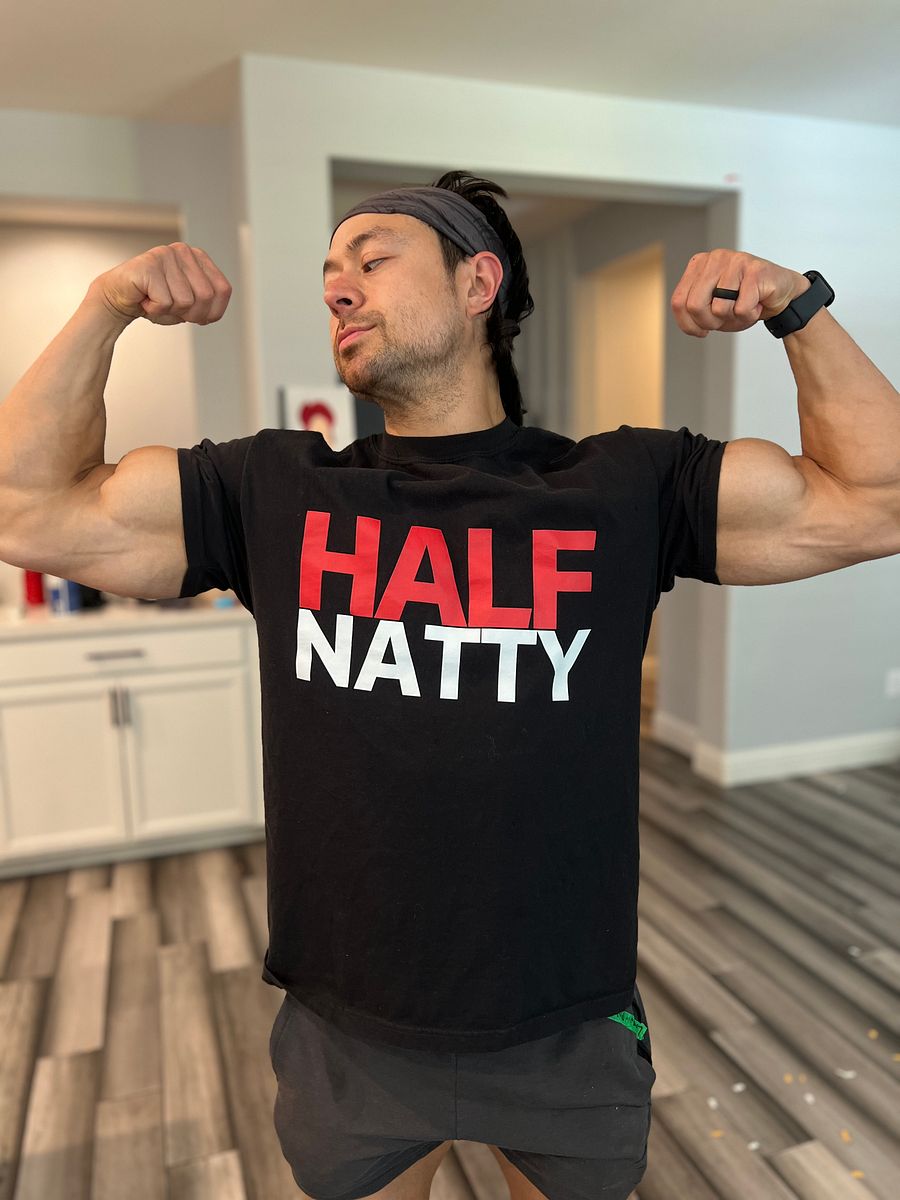 DROP #1: OG BLACK HALF NATTY Heavyweight T-Shirt product image (7)