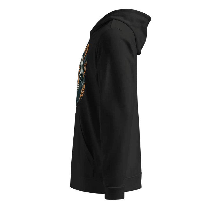 Symmetric Tiger Essence Fleece Hoodie product image (2)