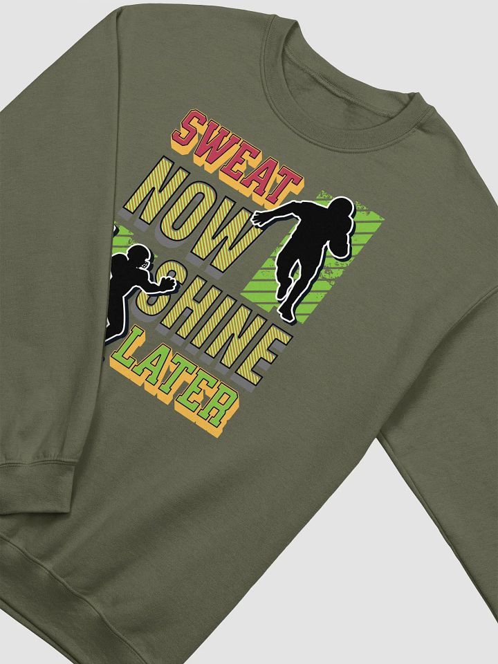 Sweat Now Shine Later Football Crewneck product image (12)