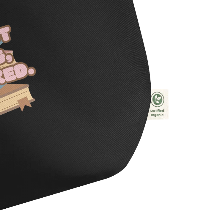 If I'm Not Gaming, I'm Booked Wide Tote product image (2)