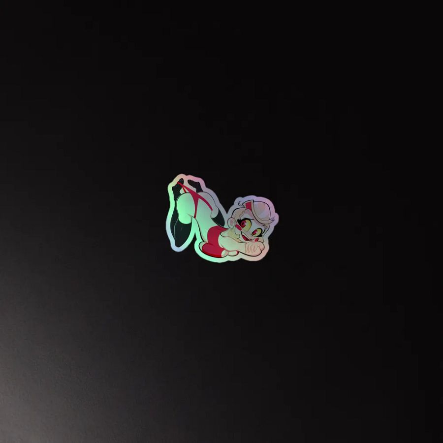 Demon Girl Sticker Holographic product image (4)