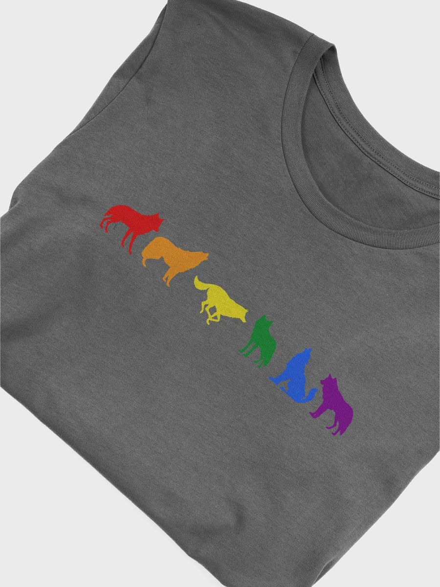 Rainbow Pride Wolves Women's T-Shirt product image (53)