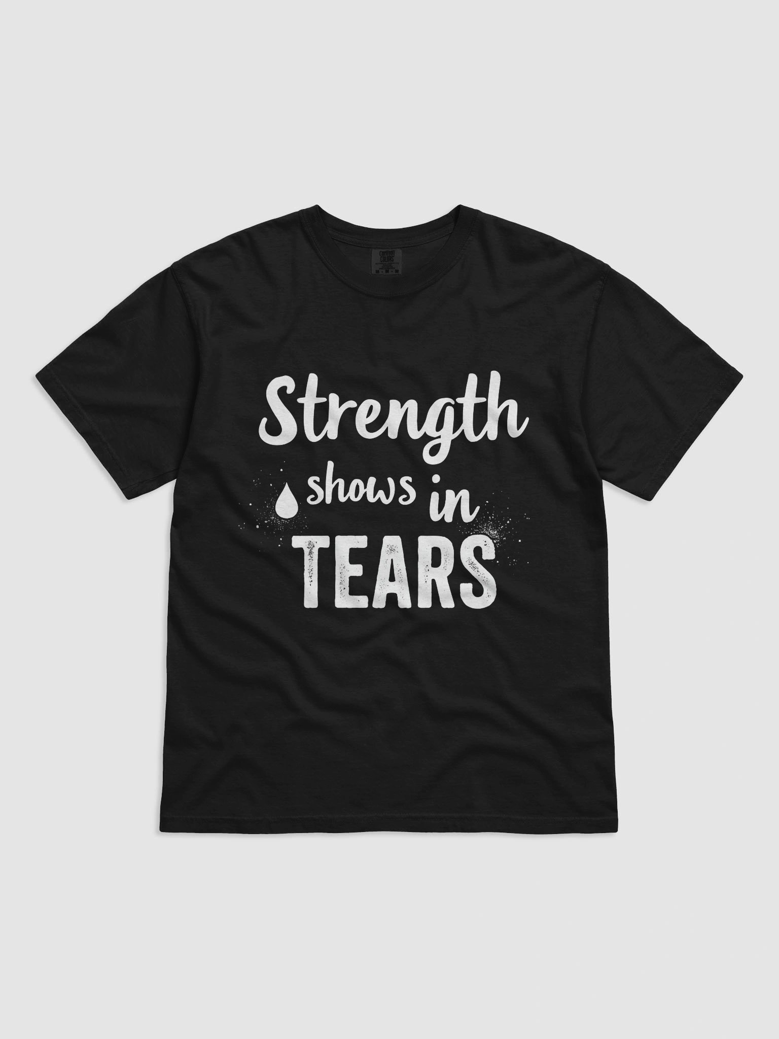 Strength Shows in Tears — The Johnny Depp Inspired T-Shirt That Empowers You to Embrace Your True Power product image (6)