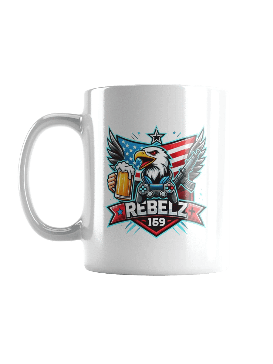 Rebelz169 Distressed Logo Mug product image (17)