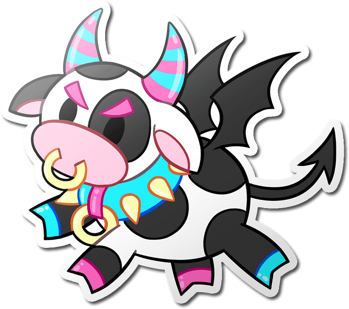 Beelzebeef Sticker product image (1)