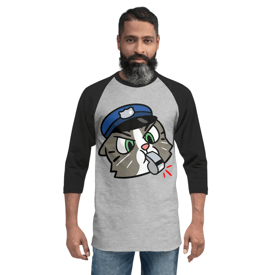 Officer Kitty Cat Raglan product image (16)
