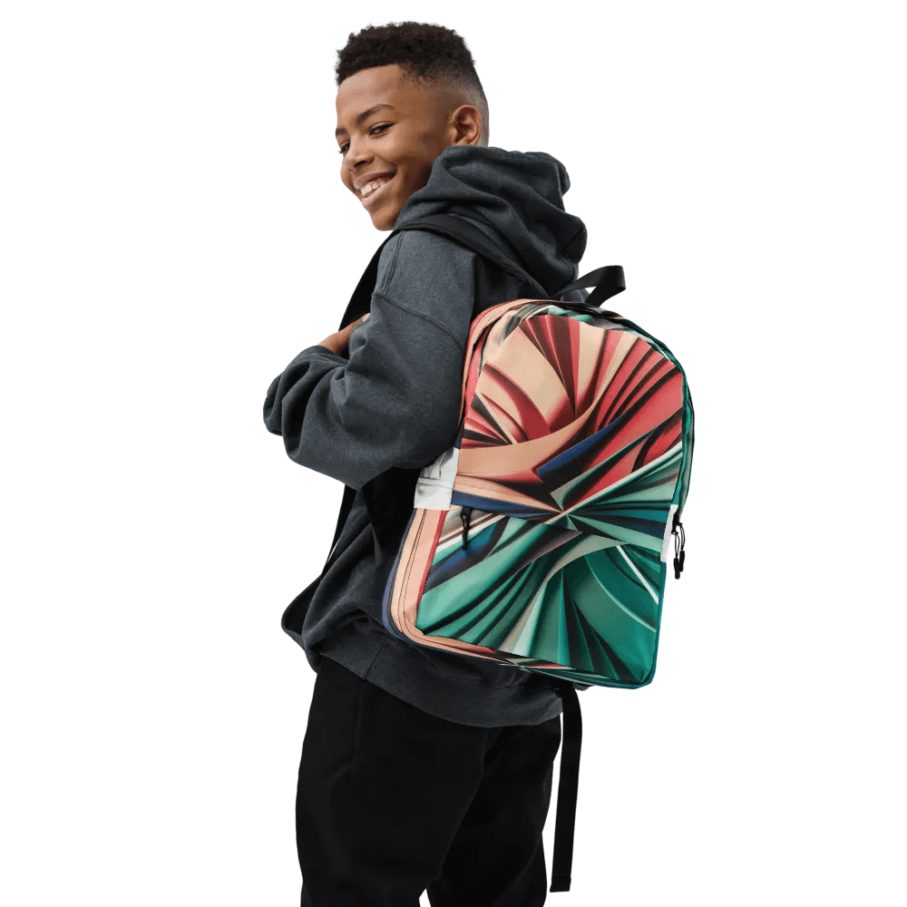 Graphic Grove Abstract All-Over Print Backpack - Vibrant and Stylish product image (9)