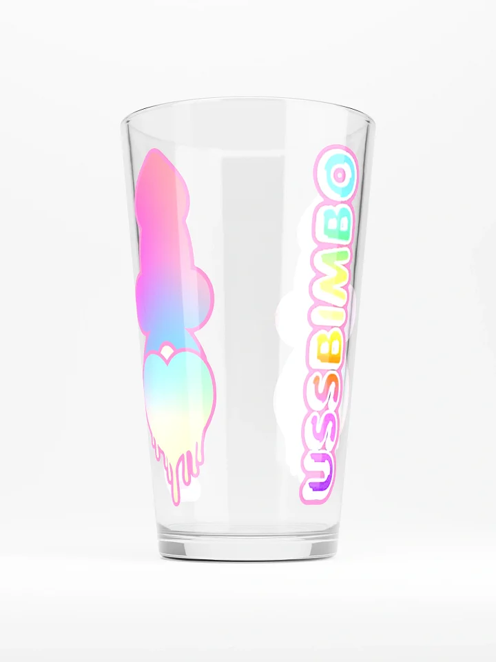 USS BIMBO Rocket of Love Pint Glass product image (2)