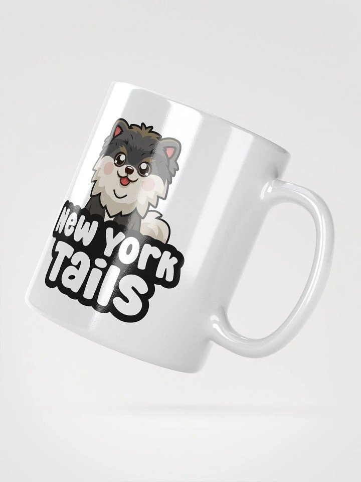 Mocha's New York Tails White Mug product image (2)