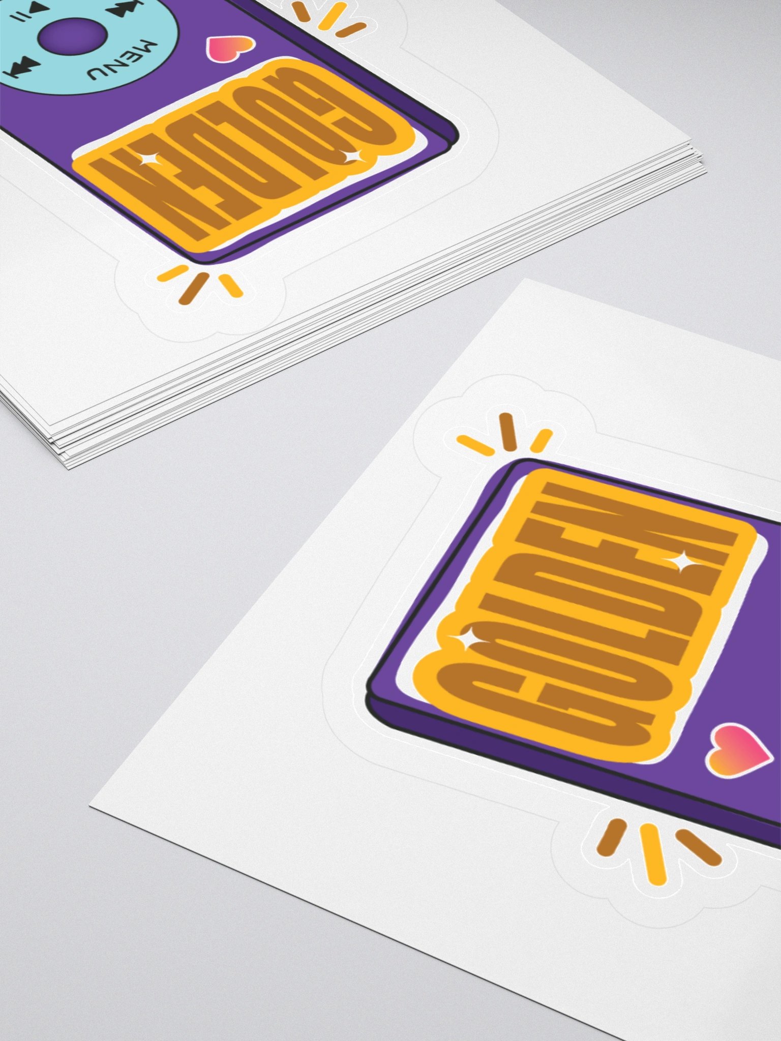 GOLDEN iPod - Kiss Cut Sticker product image (12)