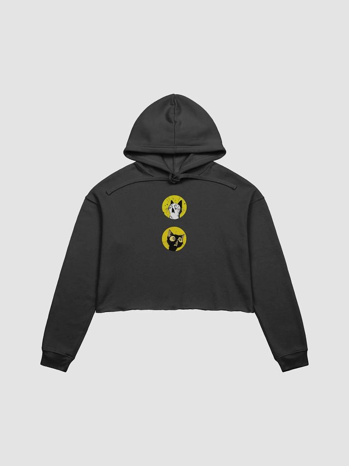 Surprised Cats Cropped Hoodie product image (2)