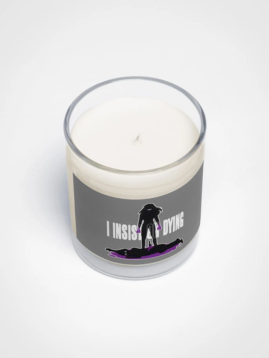 I Insist On Dying Candle product image (3)