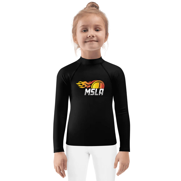 MSLA Logo Little Kids Rash Guard product image (1)