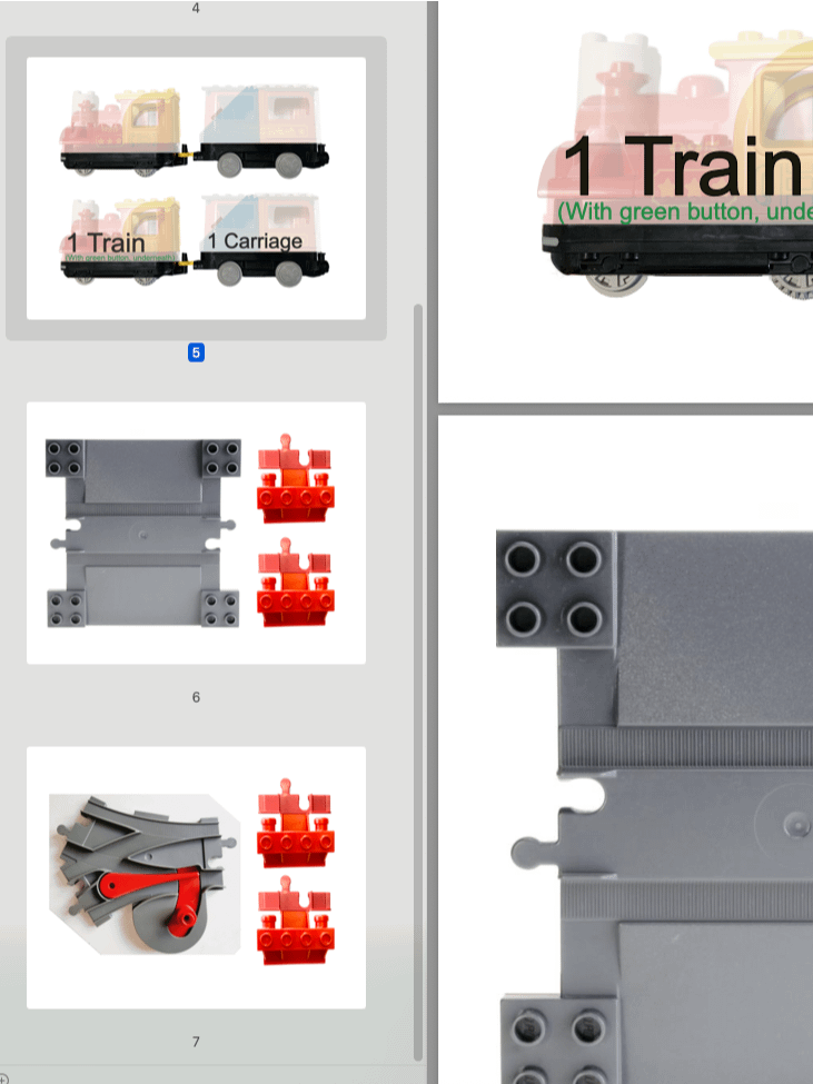 PDF printouts for Lego Coding Express product image (3)