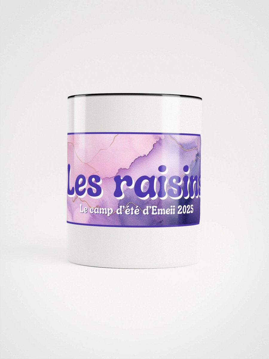 ''Les raisins 2025'' Tasse en céramique avec couleur à l'intérieur product image (64)