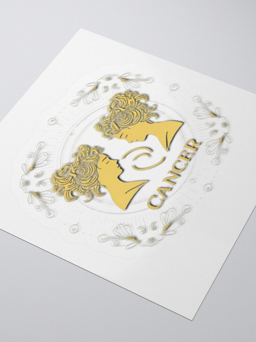 Cancer Zodiac Kiss-Cut Sticker product image (7)