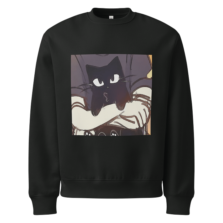 Cozy Cat Cuddle Unisex Sweatshirt product image (1)