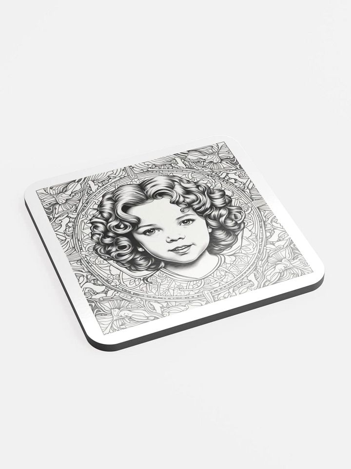 Curly Circles Cork Coaster product image (2)