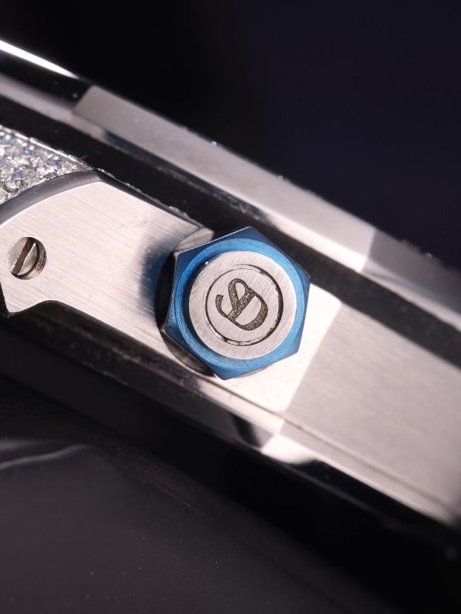 SD VVS Diamond Moissanite Fully Iced Out Watch product image (4)