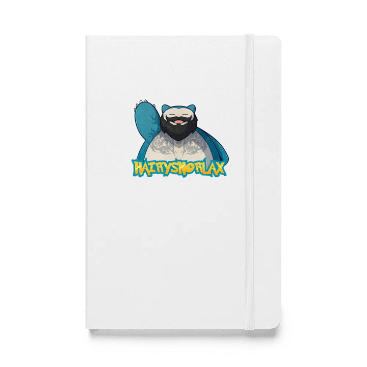 Hairy Snorlax Hardcover Notebook product image (1)