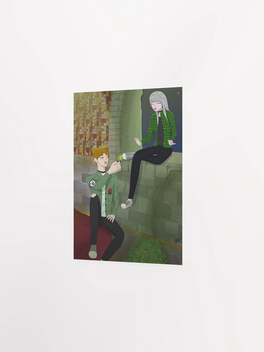 Kagami and Carter Clover Poster product image (9)