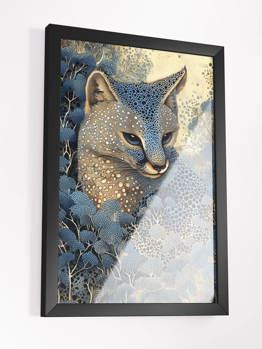 Enigmatic Fox: Fantasy Poster of a Mystical Forest Fox product image (3)