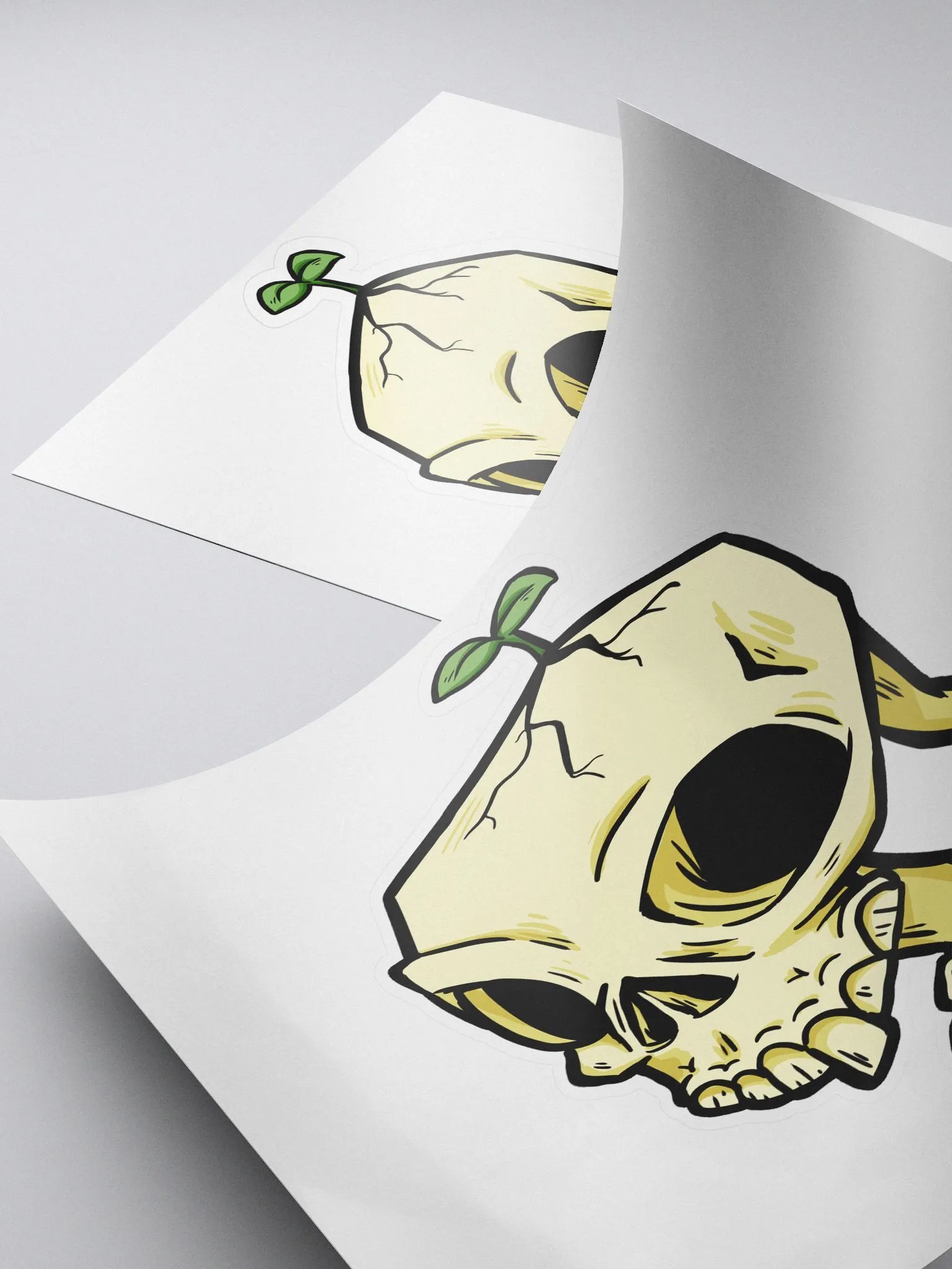 Skull Plant Boi Sticker product image (4)