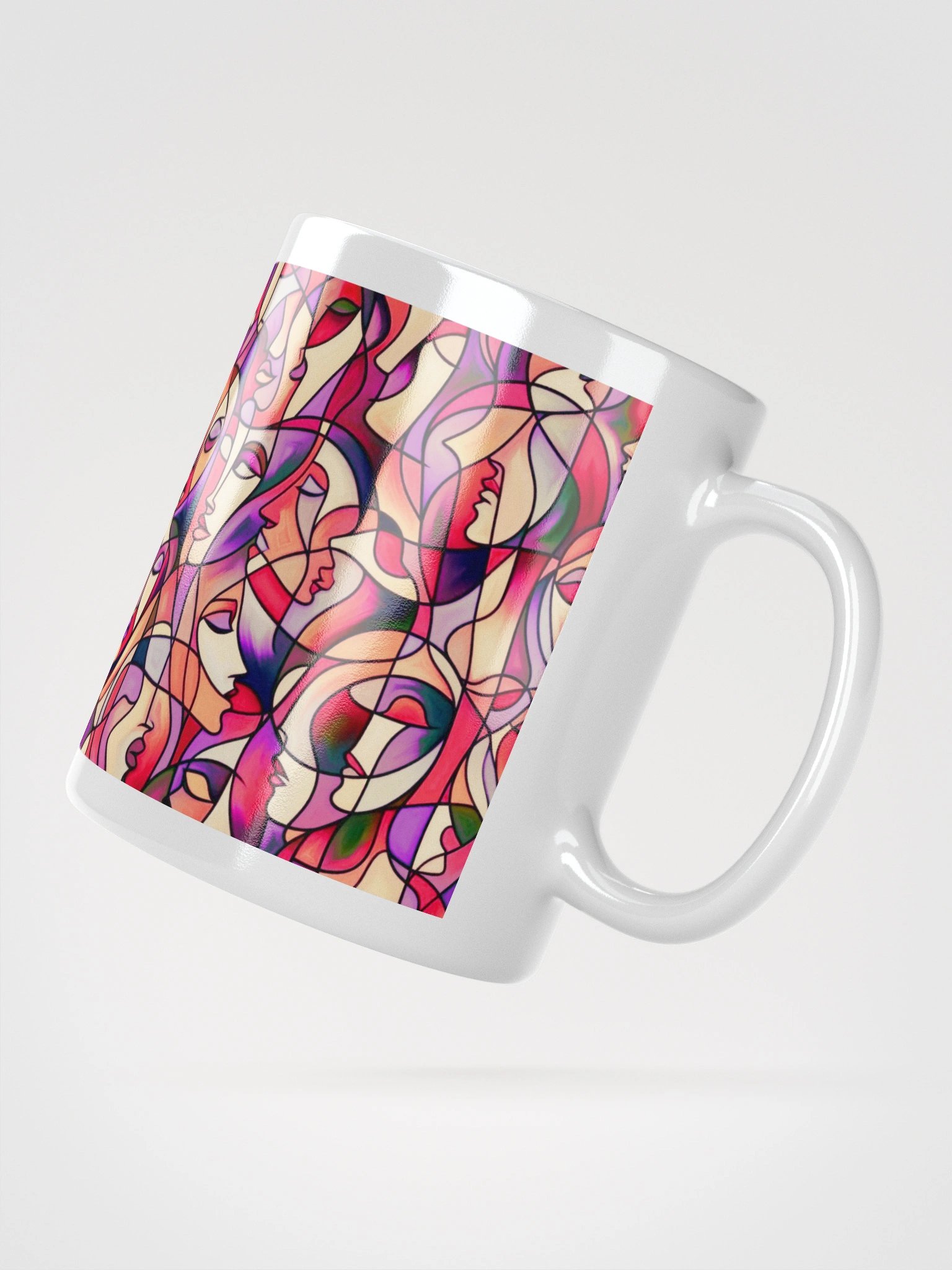 Womеns Faces Mug product image (4)