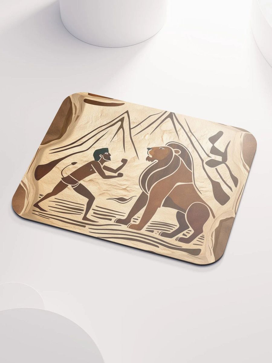 Ancient Cave Battle Mouse Pad product image (3)