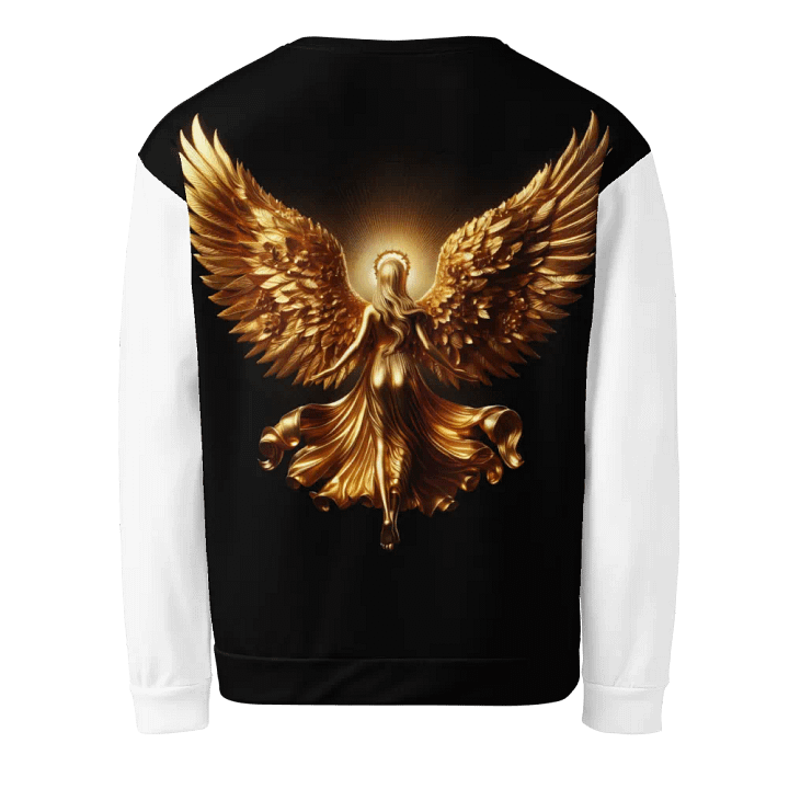 A Golden Angel and Cross - Unisex Sweatshirt #7 product image (2)