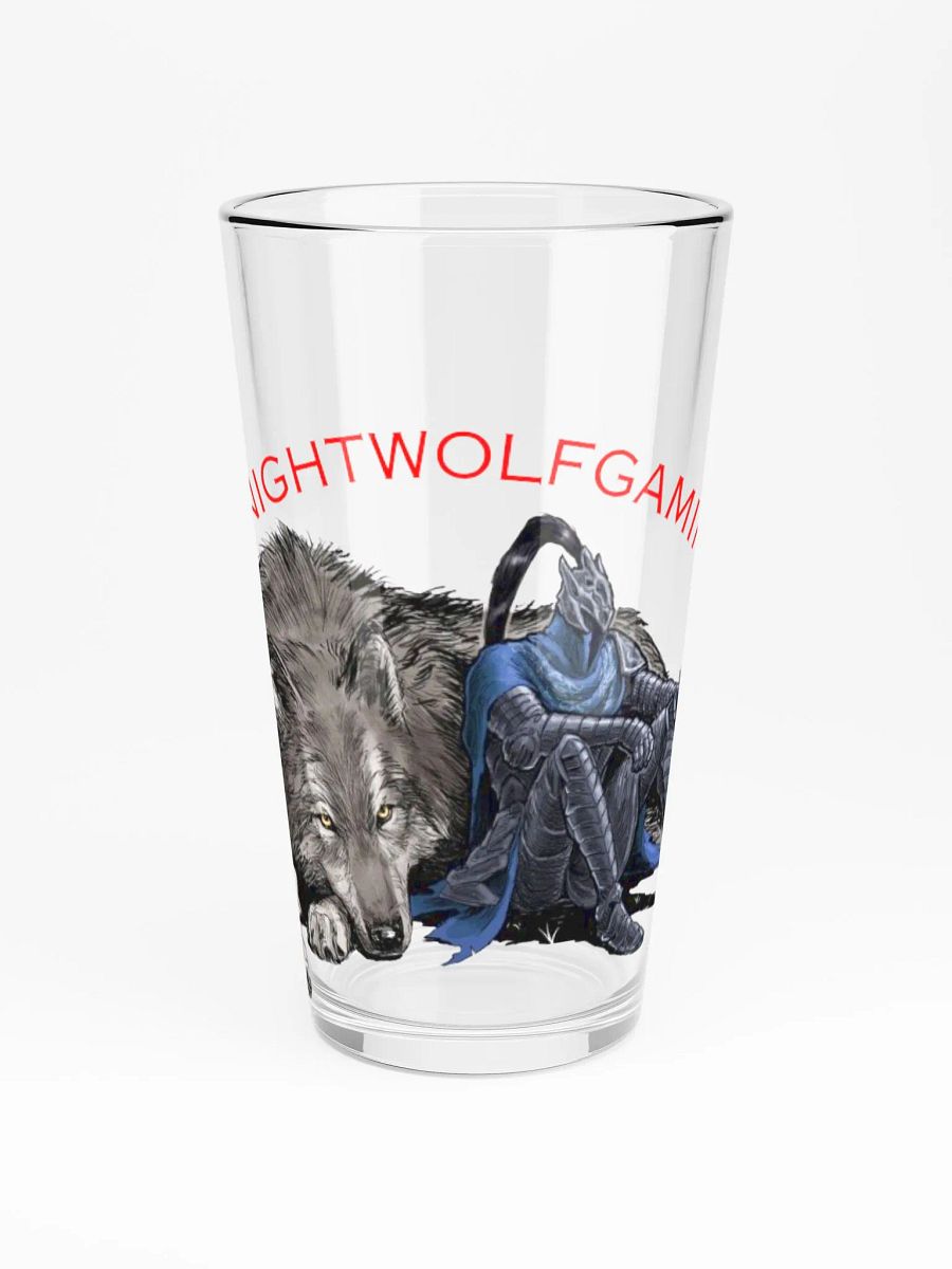 KnightWolf Gaming Shaker Pint Glass product image (3)